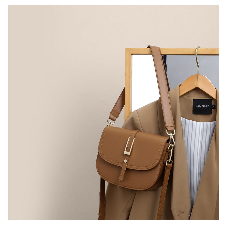 New Spring And Summer Fashion Messenger Bag Genuine Leather