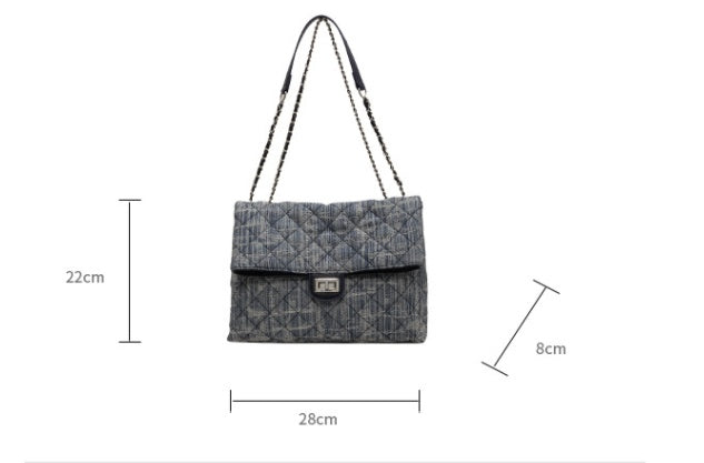 Trendy Women's Bags Design Personality Distressed Chain