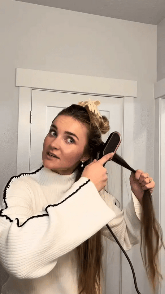 Electric Hair Straightening Comb